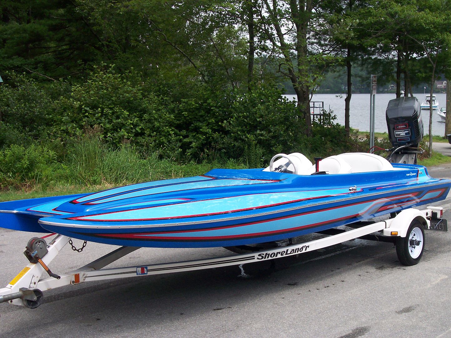 18' Centurion Pickle Fork Tunnel Hull Outboard With Or Without Power